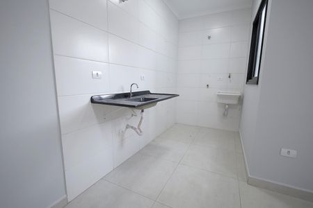 Cozinha de apartamento para alugar com 2 quartos, 50m² em Vila Helena, Santo André