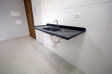 Cozinha de apartamento para alugar com 2 quartos, 50m² em Vila Helena, Santo André