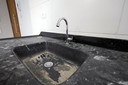 Cozinha de apartamento para alugar com 2 quartos, 50m² em Vila Helena, Santo André