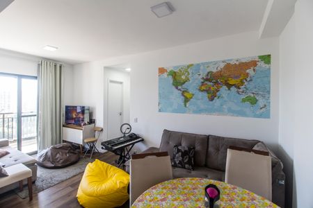 Sala de apartamento à venda com 2 quartos, 55m² em Vila Sao Luiz (valparaizo), Santana de Parnaíba