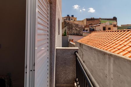 Varanda do Quarto de apartamento à venda com 2 quartos, 55m² em Vila Maria Alta, São Paulo