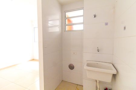 Área de Serviço de apartamento para alugar com 2 quartos, 40m² em Conjunto Residencial José Bonifácio, São Paulo