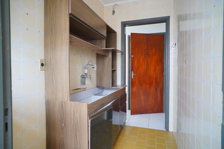 Cozinha de apartamento à venda com 1 quarto, 45m² em Parque Santa Fé, Porto Alegre