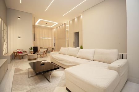 Sala de casa de condomínio para alugar com 5 quartos, 320m² em Estância Quintas da Alvorada, Brasília