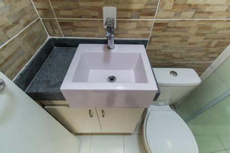 Banheiro de kitnet/studio à venda com 1 quarto, 29m² em Brás, São Paulo