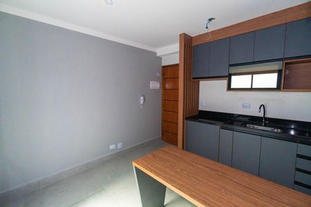 Sala/Cozinha de apartamento à venda com 1 quarto, 26m² em Jardim Oriental, São Paulo
