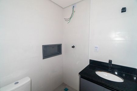 Banheiro de apartamento à venda com 1 quarto, 26m² em Jardim Oriental, São Paulo