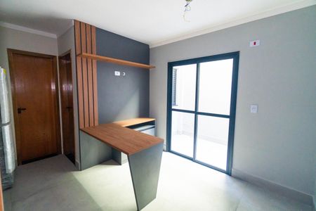 Sala/Cozinha de apartamento à venda com 1 quarto, 26m² em Jardim Oriental, São Paulo