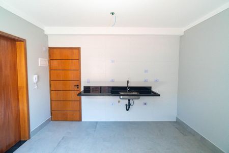 Sala/Cozinha de kitnet/studio à venda com 1 quarto, 28m² em Jardim Oriental, São Paulo