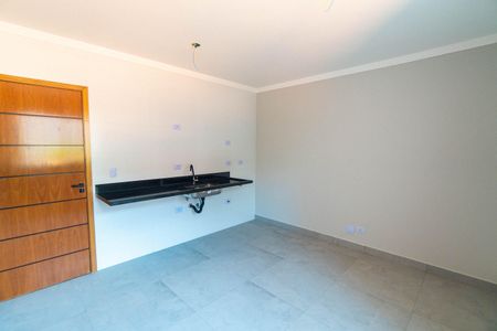 Sala/Cozinha de kitnet/studio à venda com 1 quarto, 28m² em Jardim Oriental, São Paulo