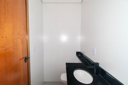Banheiro de kitnet/studio à venda com 1 quarto, 28m² em Jardim Oriental, São Paulo