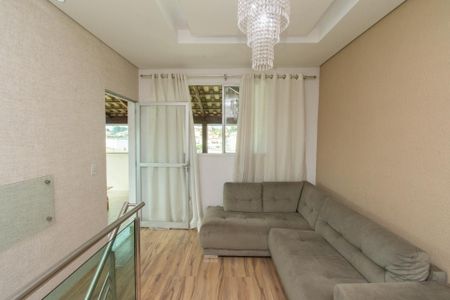 Sala - Cobertura de apartamento à venda com 2 quartos, 82m² em Jardim Riacho das Pedras, Contagem