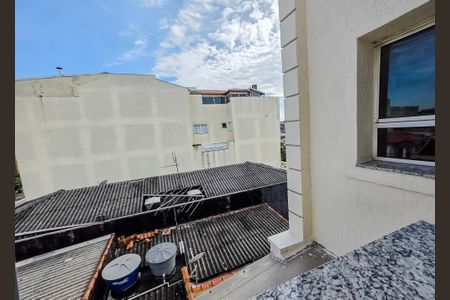 Vista da Sala de apartamento à venda com 2 quartos, 50m² em Vila Camilópolis, Santo André