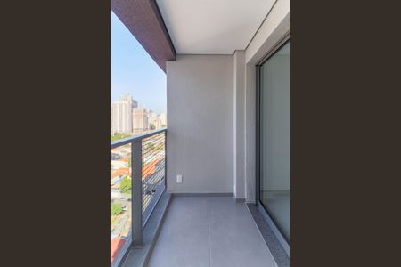 Varanda de kitnet/studio à venda com 1 quarto, 21m² em Santo Amaro, São Paulo