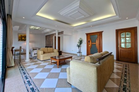 Sala de estar de apartamento para alugar com 4 quartos, 319m² em Cidade Ocian, Praia Grande