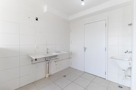 Sala - Cozinha de apartamento para alugar com 2 quartos, 33m² em Fazenda Aricanduva, São Paulo