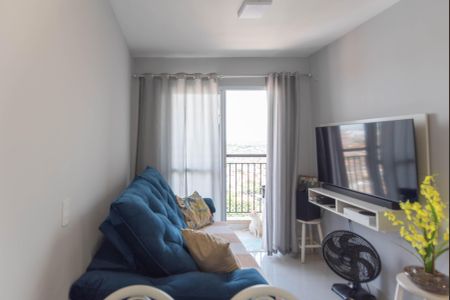 Sala de apartamento à venda com 2 quartos, 45m² em Cidade Satélite Íris, Campinas