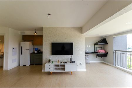 Sala de apartamento à venda com 2 quartos, 85m² em City América, São Paulo
