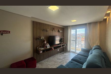 Sala - Sala de Jantar de apartamento à venda com 2 quartos, 55m² em Vila Homero Thon, Santo André