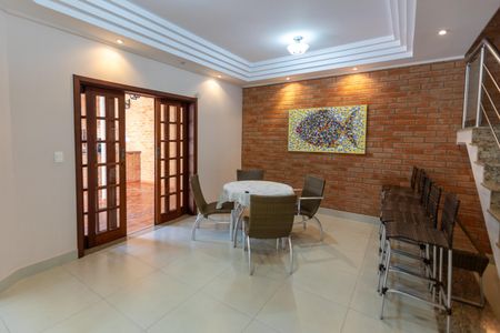 Sala de Jantar de casa de condomínio à venda com 3 quartos, 255m² em Parque das Flores, Campinas