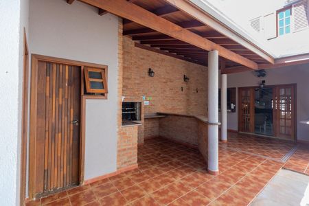 Churrasqueira de casa de condomínio à venda com 3 quartos, 255m² em Parque das Flores, Campinas