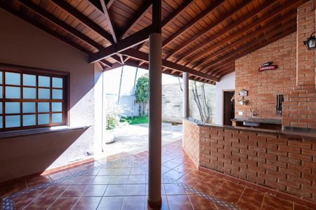 Churrasqueira de casa de condomínio à venda com 3 quartos, 255m² em Parque das Flores, Campinas