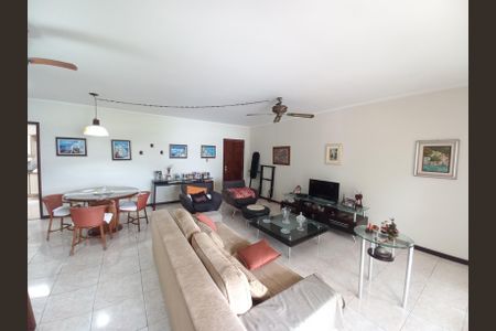 Sala de apartamento para alugar com 3 quartos, 171m² em Ilha Porchat, São Vicente