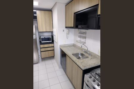 Cozinha de apartamento para alugar com 1 quarto, 58m² em Jardim Botânico, Porto Alegre