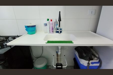 Cozinha de apartamento para alugar com 2 quartos, 47m² em Jardim Saude, Suzano