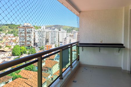 Varanda da Sala de apartamento à venda com 2 quartos, 65m² em Santa Rosa, Niterói