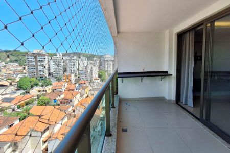 Varanda da Sala de apartamento à venda com 2 quartos, 65m² em Santa Rosa, Niterói