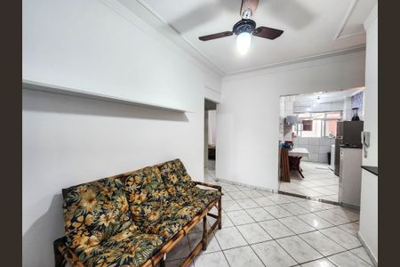 Sala de apartamento para alugar com 2 quartos, 86m² em Boqueirão, Santos