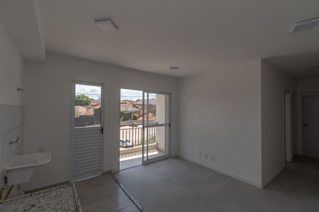 Sala/Cozinha de apartamento para alugar com 2 quartos, 51m² em Jardim Nova Alvorada, Hortolândia