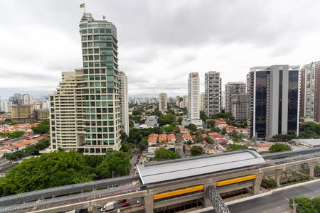 Varanda de kitnet/studio à venda com 1 quarto, 24m² em Vila Cordeiro, São Paulo