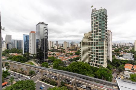 Varanda de kitnet/studio à venda com 1 quarto, 24m² em Vila Cordeiro, São Paulo