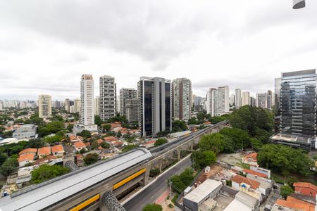 Varanda de kitnet/studio à venda com 1 quarto, 24m² em Vila Cordeiro, São Paulo