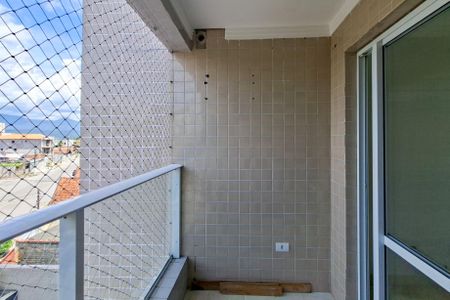 Sacada de apartamento para alugar com 2 quartos, 56m² em Nova Mirim, Praia Grande
