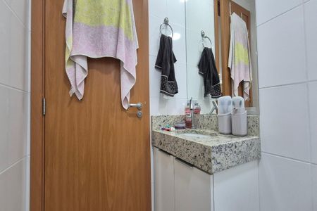 Banheiro de apartamento para alugar com 2 quartos, 56m² em Residencial Villa Garden, Campinas