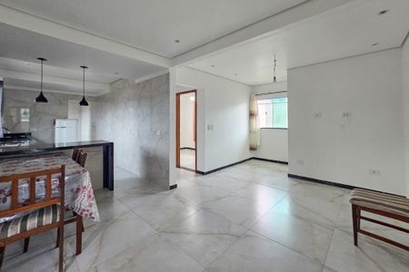 Sala de apartamento para alugar com 3 quartos, 84m² em Jardim Virginia, Guarujá