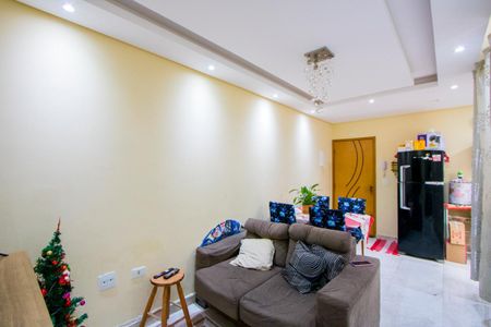 Sala de apartamento à venda com 2 quartos, 50m² em Vila Marina, Santo André