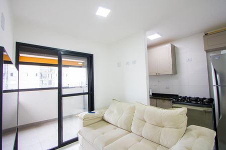 Sala de apartamento à venda com 2 quartos, 40m² em Jardim Cristiane, Santo André