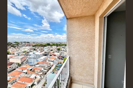 Varanda da Sala de apartamento para alugar com 2 quartos, 50m² em Vila Pita, São Paulo