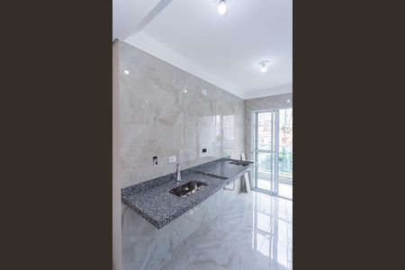 Cozinha e Área de Serviço de apartamento à venda com 2 quartos, 53m² em Vila Arcadia, São Paulo