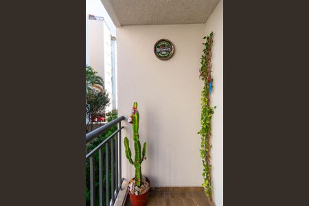 Varanda da Sala de apartamento à venda com 2 quartos, 55m² em Vila Ivone, São Paulo