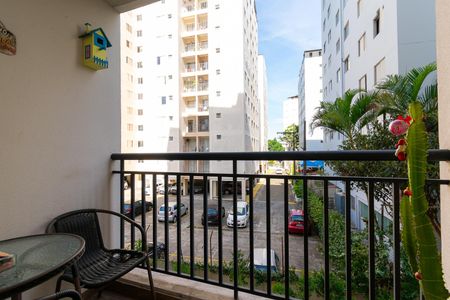 Varanda da Sala de apartamento à venda com 2 quartos, 55m² em Vila Ivone, São Paulo