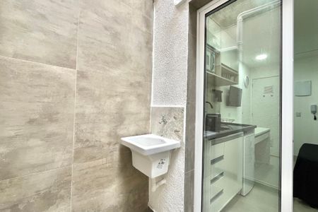 Área de Serviço de kitnet/studio para alugar com 1 quarto, 18m² em Vila Santa Catarina, São Paulo