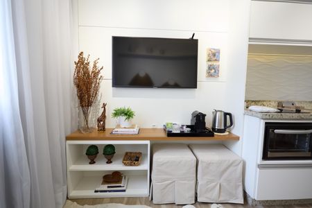 Sala de apartamento para alugar com 1 quarto, 40m² em Bigorrilho, Curitiba