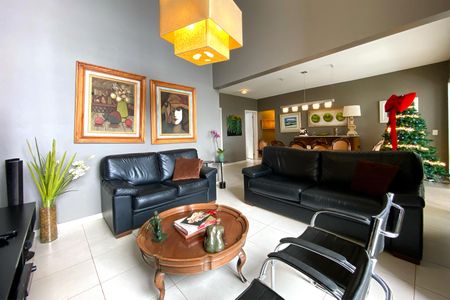 Sala de Estar de apartamento à venda com 4 quartos, 219m² em Vila Castela, Nova Lima