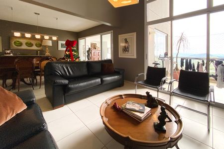 Sala de Estar de apartamento à venda com 4 quartos, 219m² em Vila Castela, Nova Lima