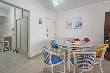 Sala de apartamento para alugar com 4 quartos, 120m² em Jardim Asturias, Guarujá